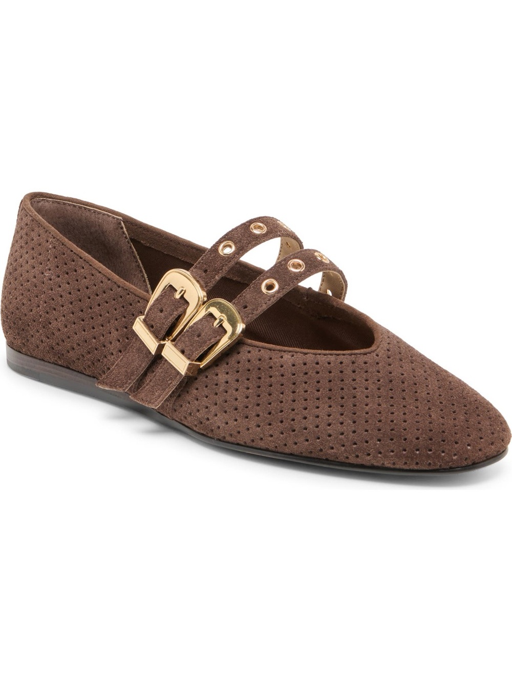 Baylee Grommet Mary Jane Flat